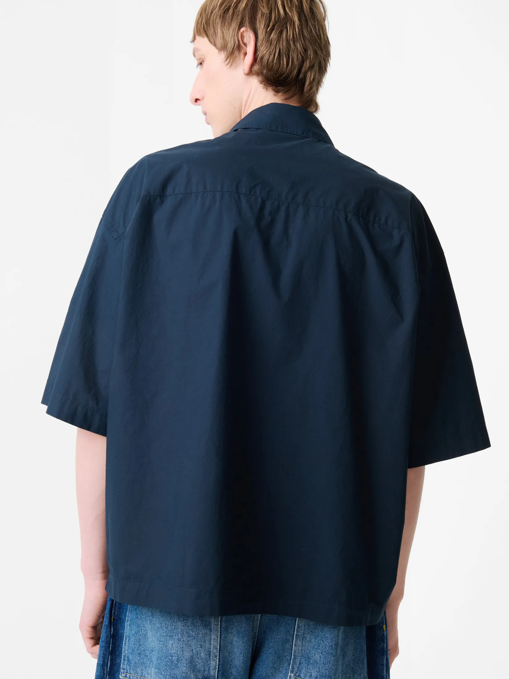 Hot Studio Nicholson Sanko Shirt Darkest Navy
