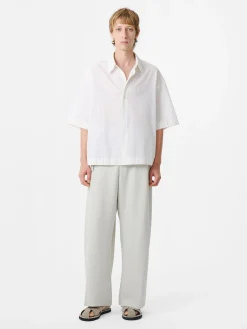 New Studio Nicholson Sanko Shirt Parchment Stripe