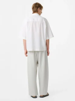 New Studio Nicholson Sanko Shirt Parchment Stripe