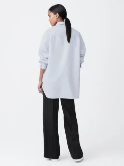 Outlet Studio Nicholson Santos Oxford Shirt Mist