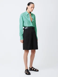 Best Studio Nicholson Santos Shirt Stripe Green