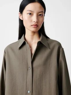 Sale Studio Nicholson Santos Shirt Fossil