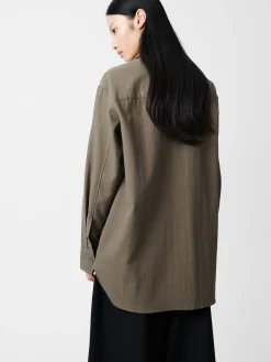 Sale Studio Nicholson Santos Shirt Fossil