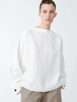 Outlet Studio Nicholson Sarr Top Parchment