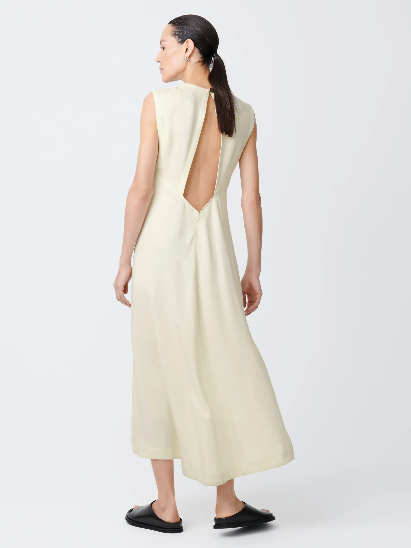 Fashion Studio Nicholson Sevan Dress Parchment