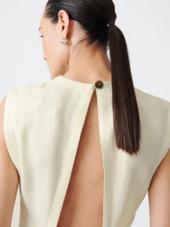 Fashion Studio Nicholson Sevan Dress Parchment