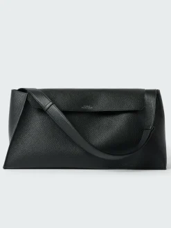 Best Studio Nicholson Shiboru Leather Bag Black