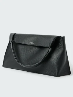 Best Studio Nicholson Shiboru Leather Bag Black
