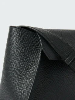 Best Studio Nicholson Shiboru Leather Bag Black