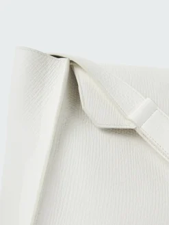 Hot Studio Nicholson Shiboru Leather Bag Parchment