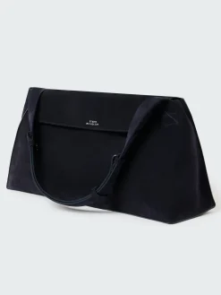 Hot Studio Nicholson Shiboru Suede Bag Darkest Navy