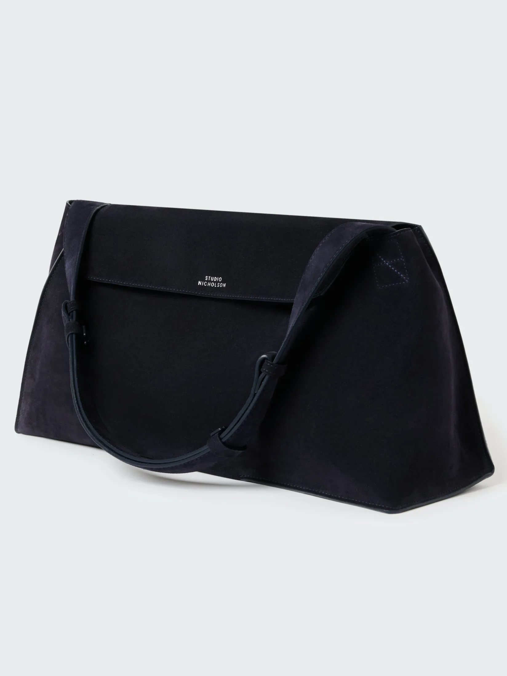 Hot Studio Nicholson Shiboru Suede Bag Darkest Navy