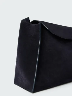 Hot Studio Nicholson Shiboru Suede Bag Darkest Navy