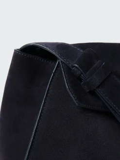 Hot Studio Nicholson Shiboru Suede Bag Darkest Navy