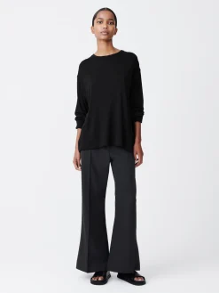 Clearance Studio Nicholson Simmons Lyocell T-Shirt Black
