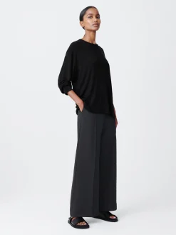 Clearance Studio Nicholson Simmons Lyocell T-Shirt Black