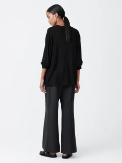 Clearance Studio Nicholson Simmons Lyocell T-Shirt Black