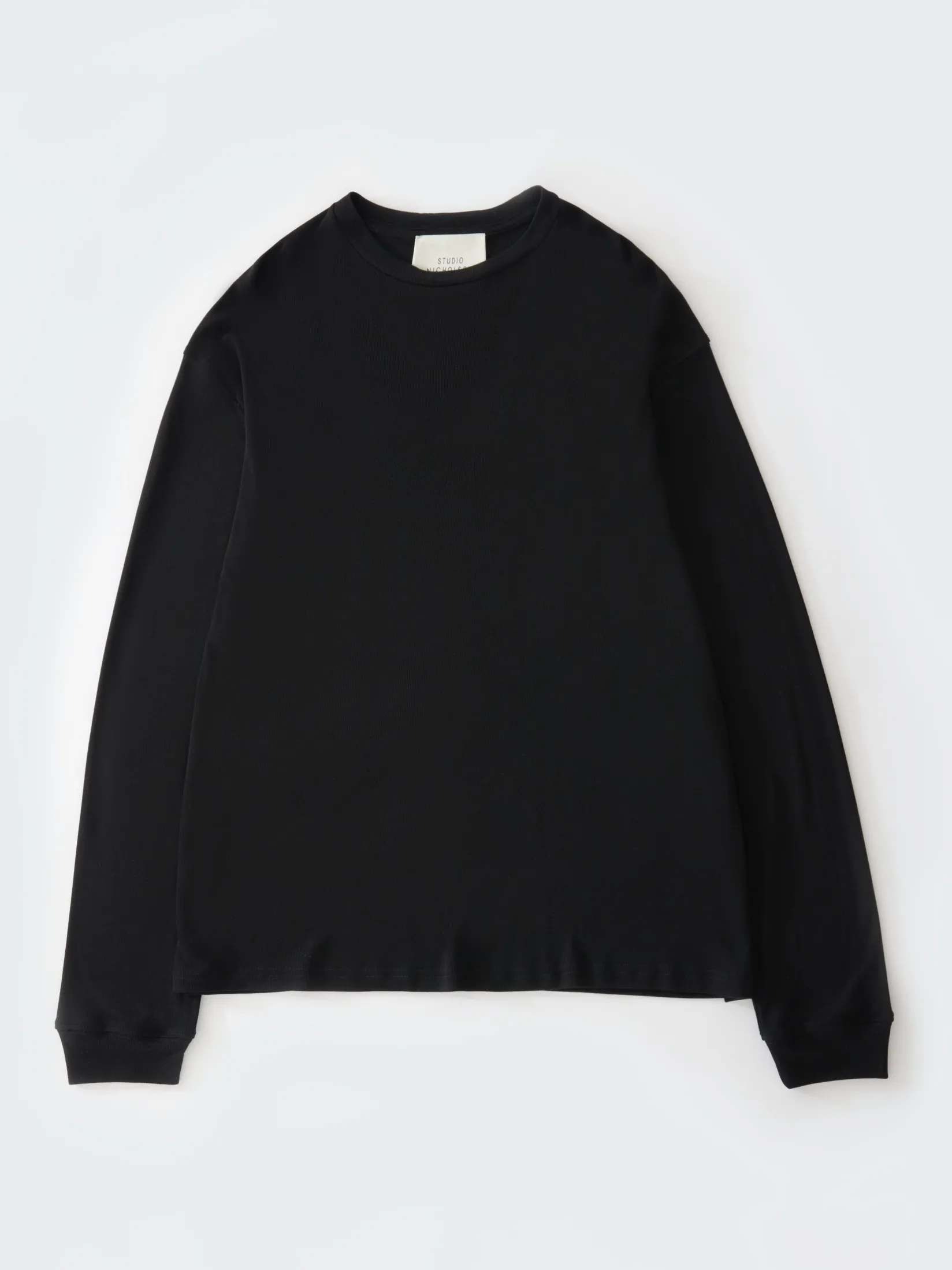 Clearance Studio Nicholson Simmons Lyocell T-Shirt Black