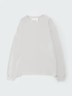 Outlet Studio Nicholson Simmons Lyocell T-shirt Bone Grey