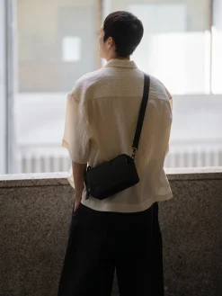 Outlet Studio Nicholson SN x POTR YOSHIDA & Co. Shoulder bag Darkest Navy