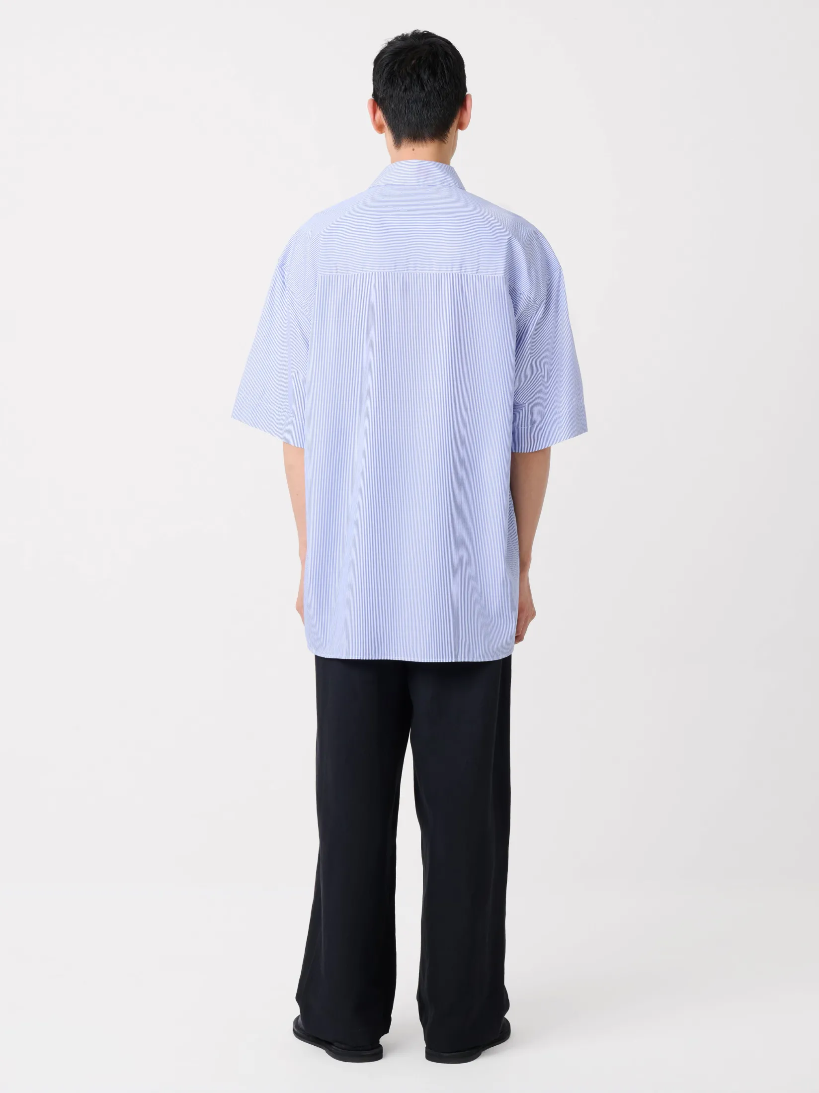 Discount Studio Nicholson Sorono Shirt Blue / White
