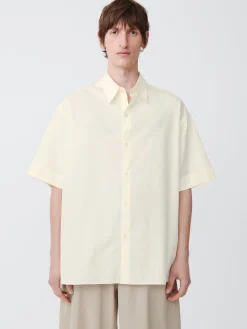 Discount Studio Nicholson Sorono Shirt Parchment