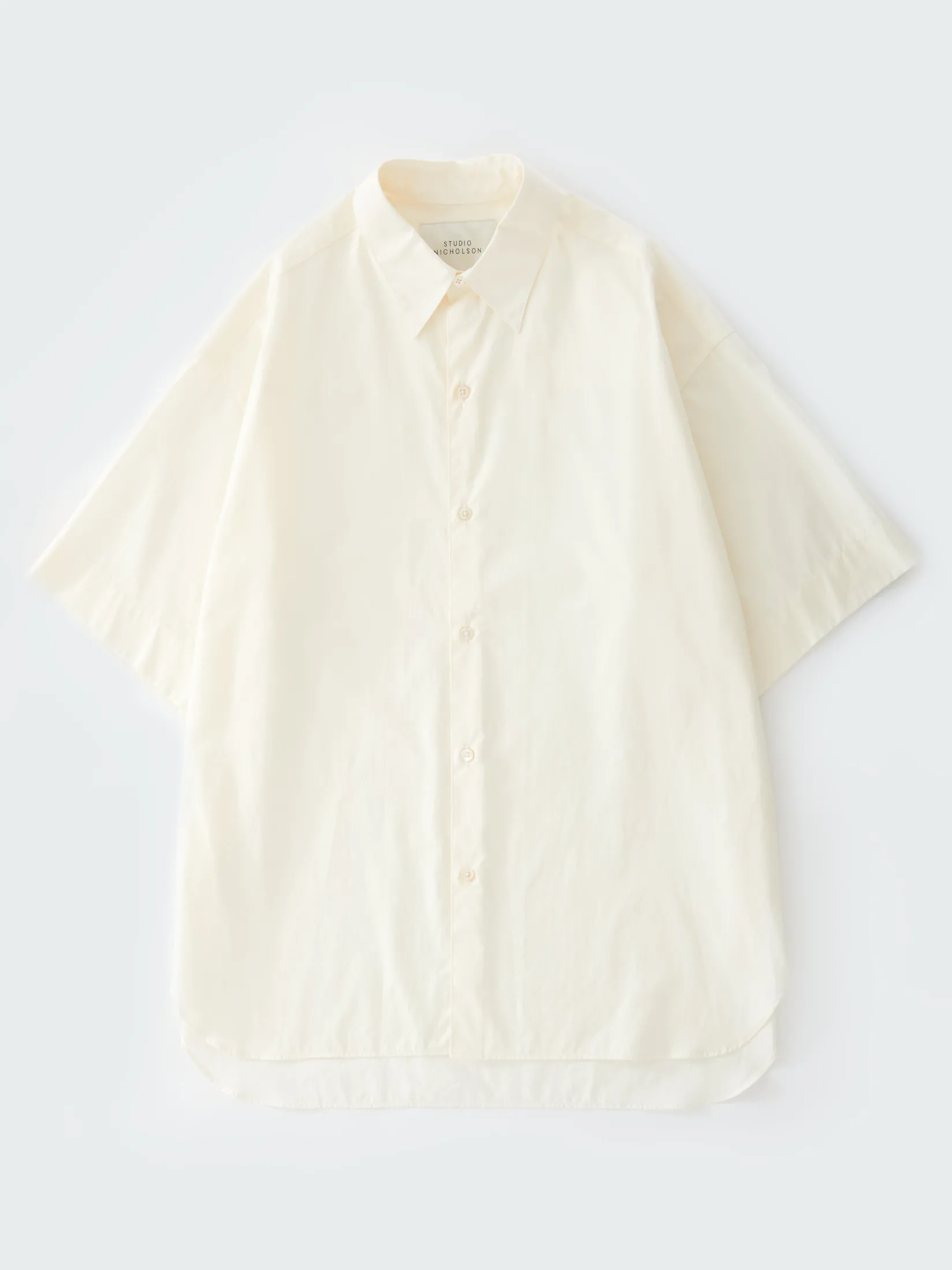 Discount Studio Nicholson Sorono Shirt Parchment