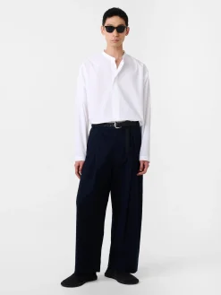 Discount Studio Nicholson Sorte Pant Dark Navy