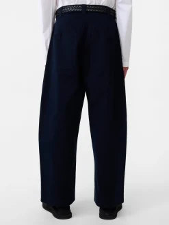 Discount Studio Nicholson Sorte Pant Dark Navy