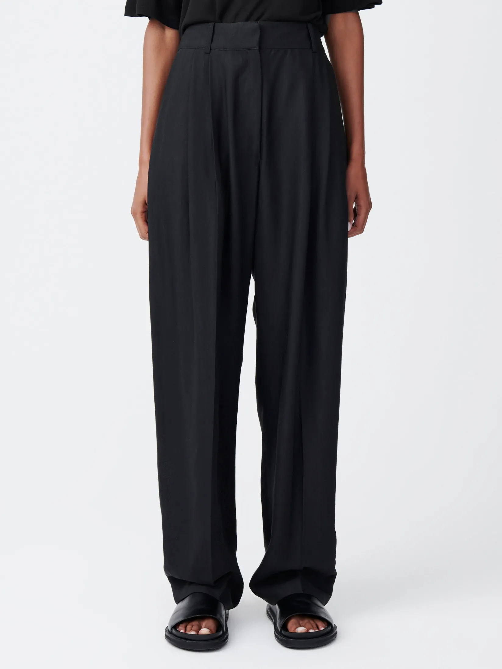 Hot Studio Nicholson Sperro Wool Pant Darkest Navy