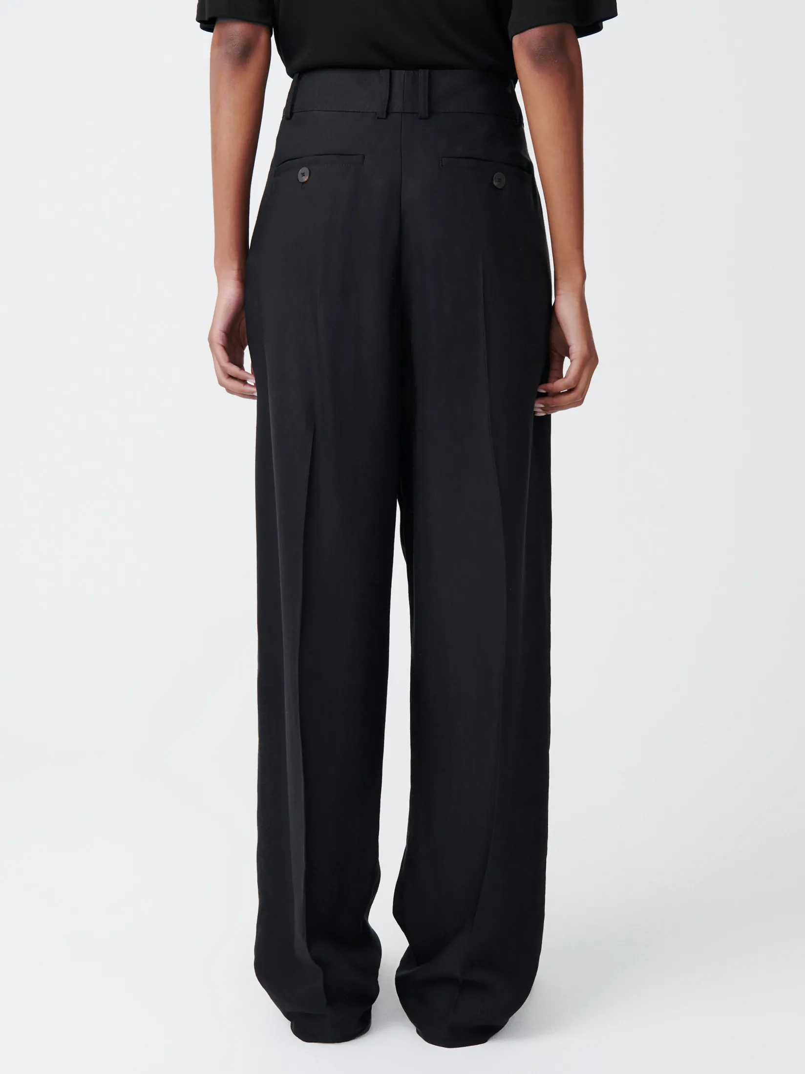 Hot Studio Nicholson Sperro Wool Pant Darkest Navy