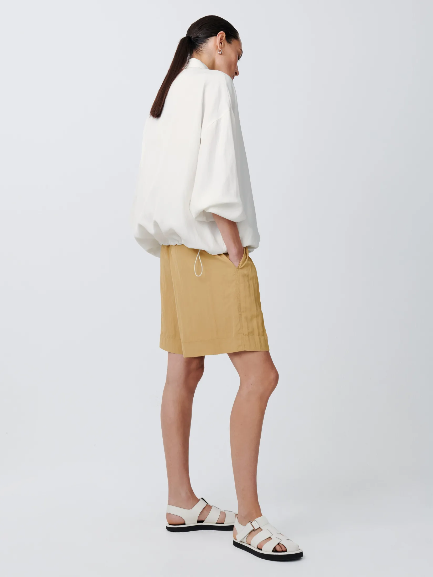 New Studio Nicholson Sprung Jacket Parchment