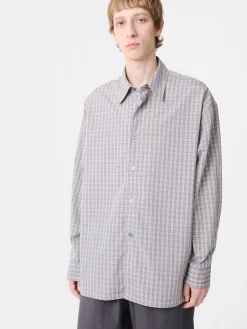 Discount Studio Nicholson Strike Check Shirt Multi