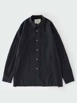 Discount Studio Nicholson Strike Shirt Darkest Navy