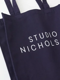 Clearance Studio Nicholson Small Tote Bag Dark Navy