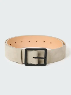 Online Studio Nicholson Suede Belt Rainy Day Grey