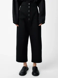 Sale Studio Nicholson Taupo Pant Black