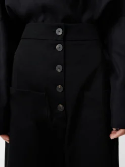 Sale Studio Nicholson Taupo Pant Black
