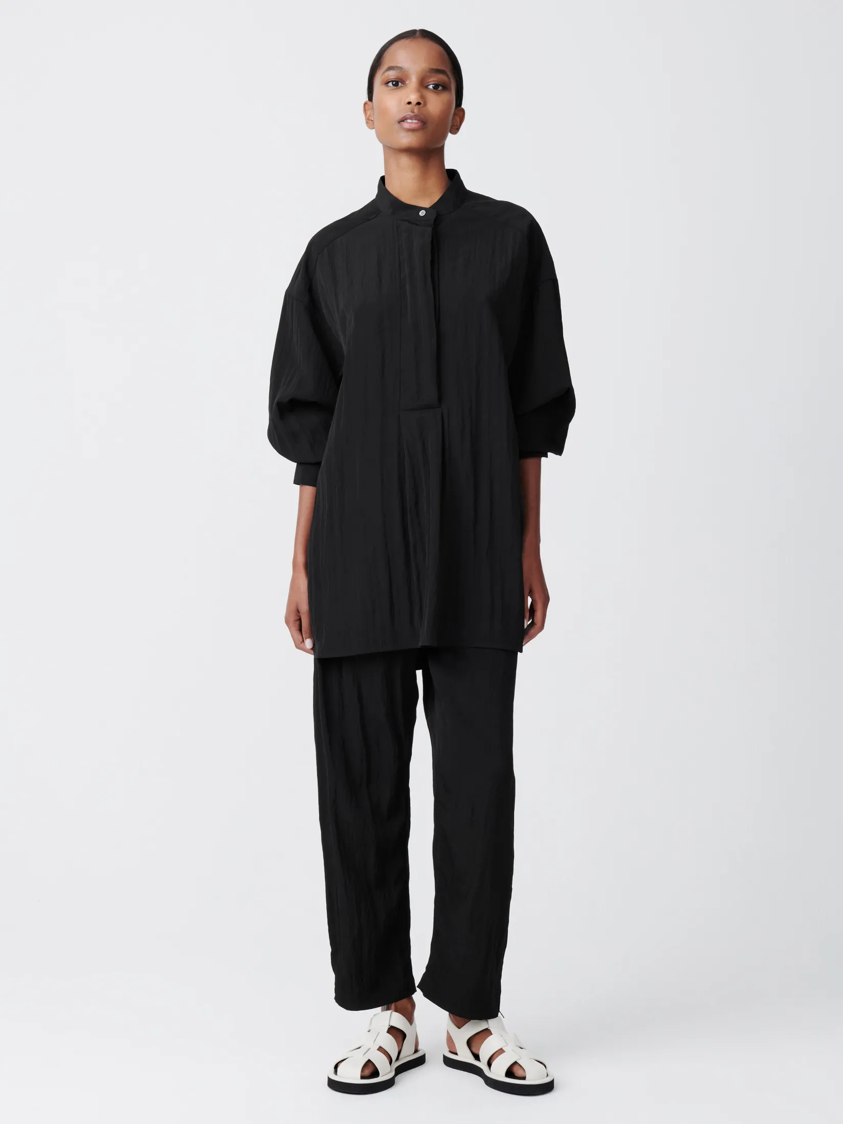 Sale Studio Nicholson Toba Fluid Pant Black
