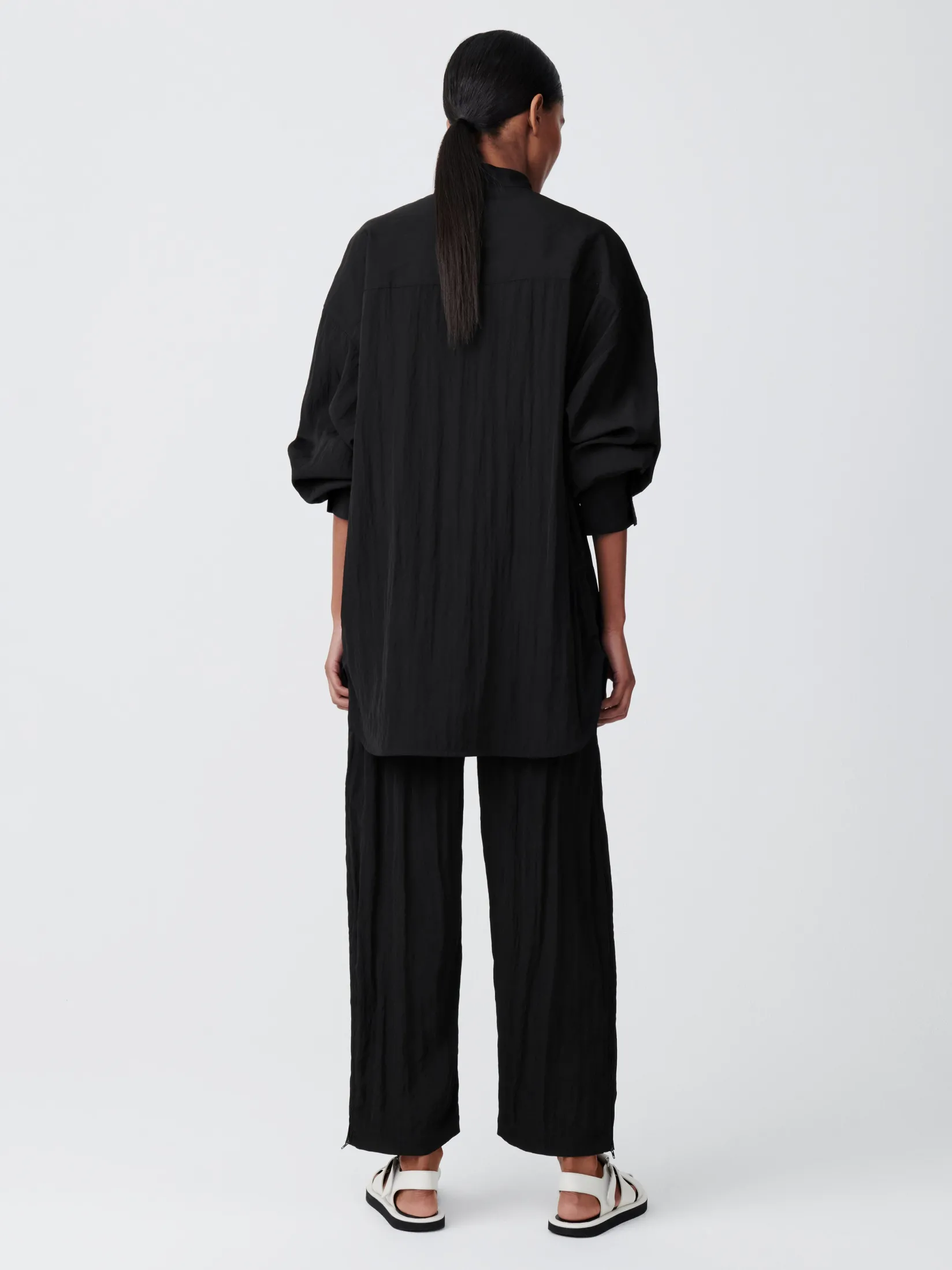 Sale Studio Nicholson Toba Fluid Pant Black