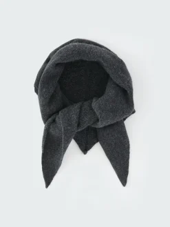 Outlet Studio Nicholson Trigon Scarf Charcoal Marl
