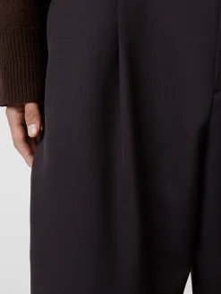 Online Studio Nicholson Tuck Pant Espresso Brown