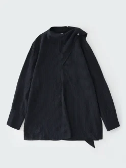 Discount Studio Nicholson Utah Striped Top Darkest Navy