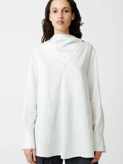 Best Studio Nicholson Utah Top Black / White Stripe