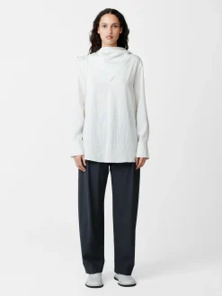 Best Studio Nicholson Utah Top Black / White Stripe