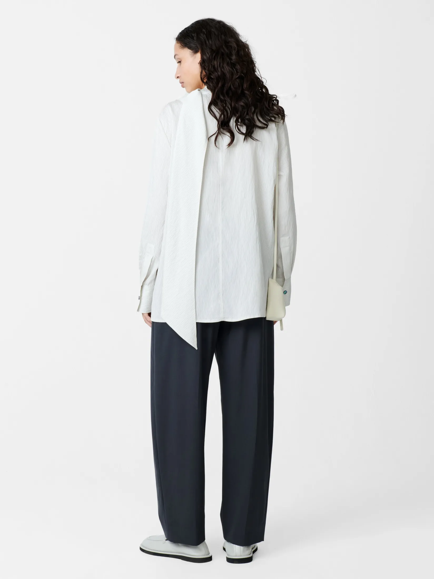 Best Studio Nicholson Utah Top Black / White Stripe