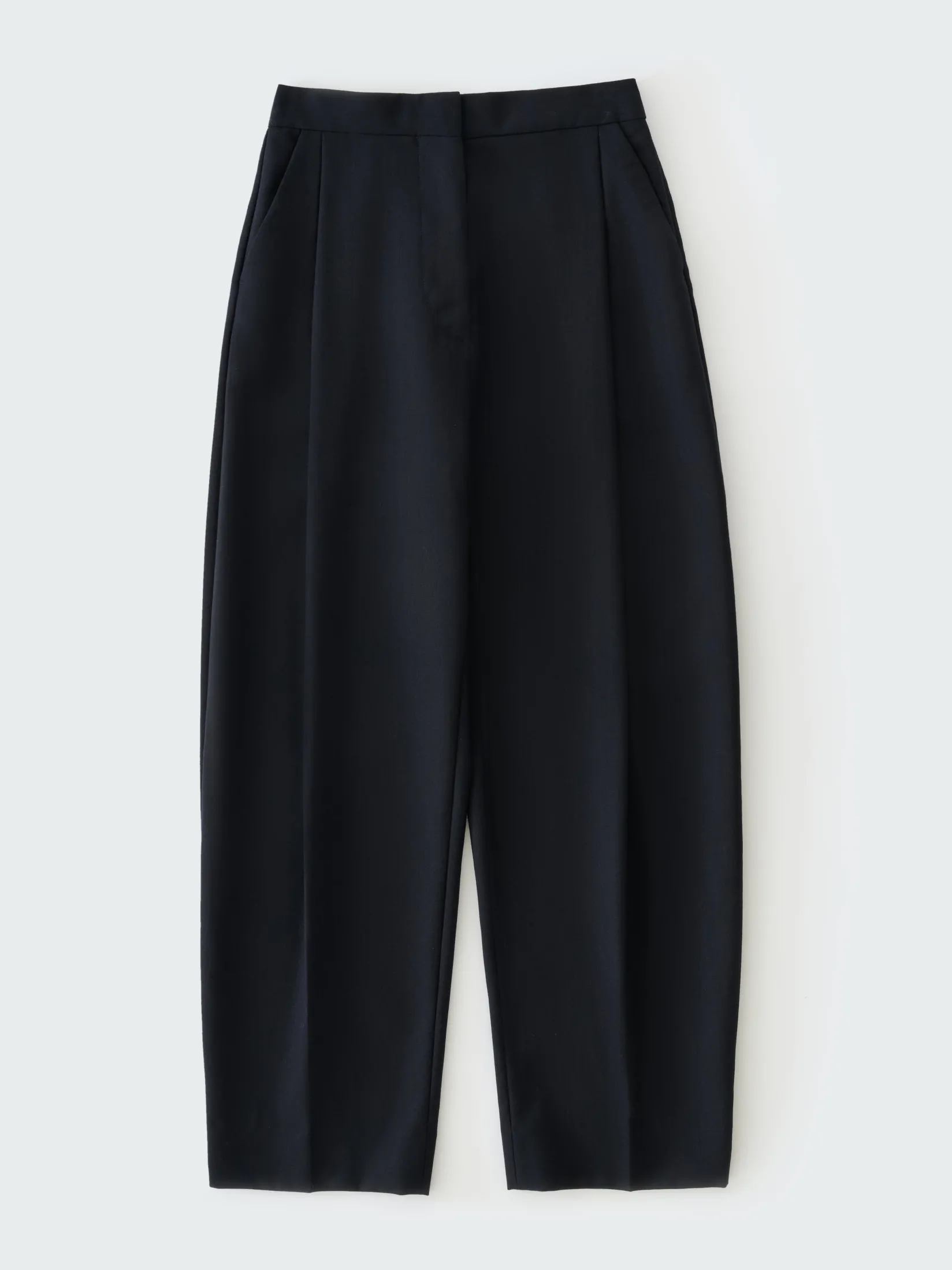 Fashion Studio Nicholson Vai Tropical Wool Pant Darkest Navy