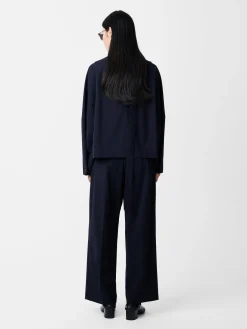 Sale Studio Nicholson Velho Top Darkest Navy
