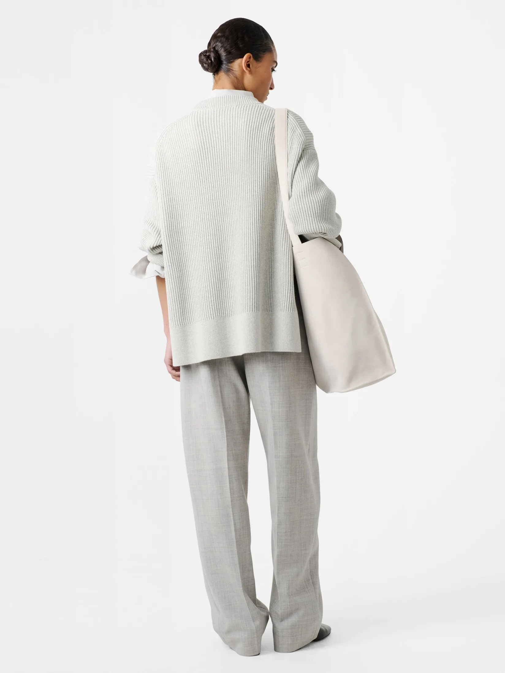 Outlet Studio Nicholson Verda Knit Grey Marl