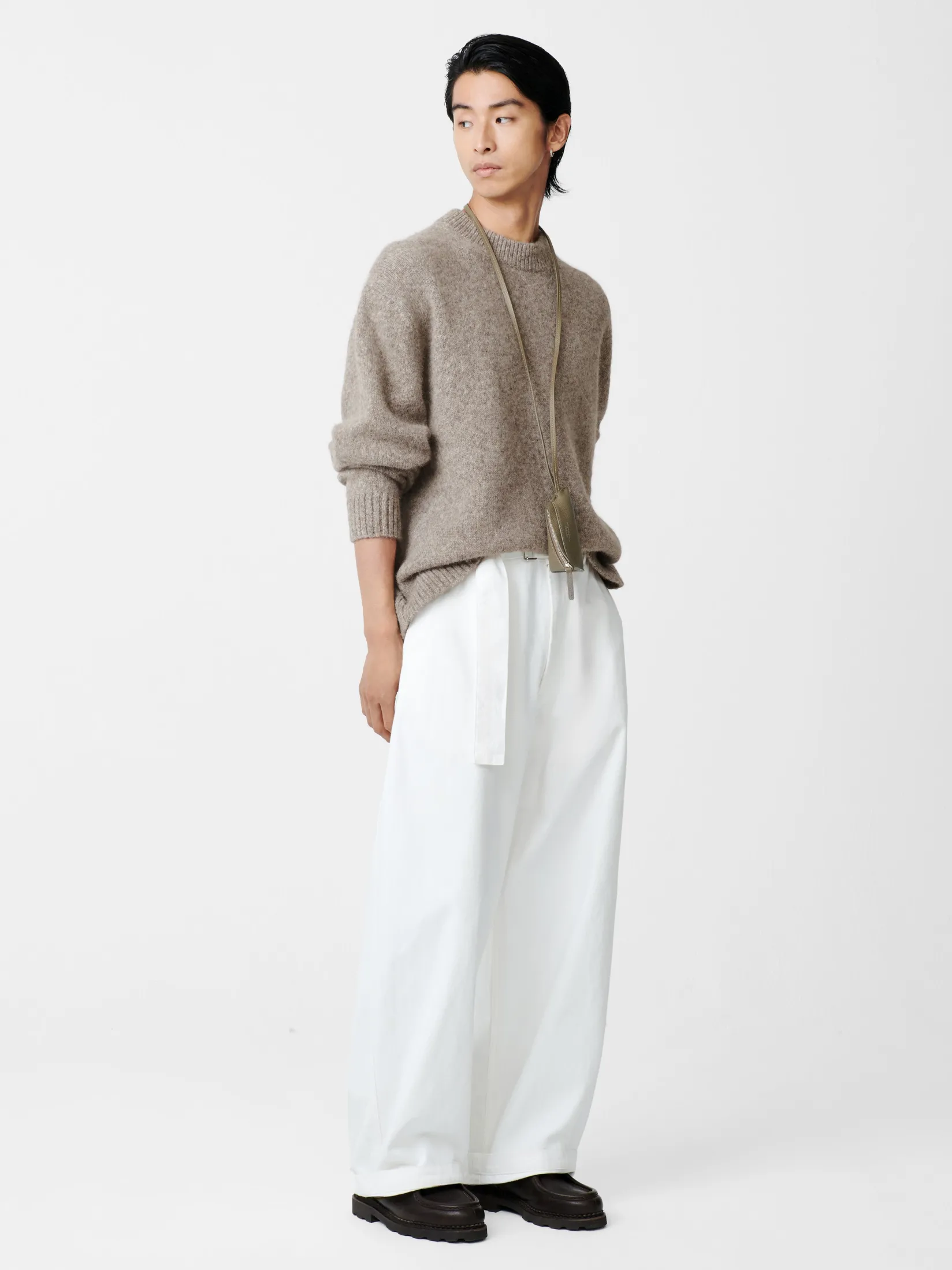 New Studio Nicholson Vico Knit Natural Marl